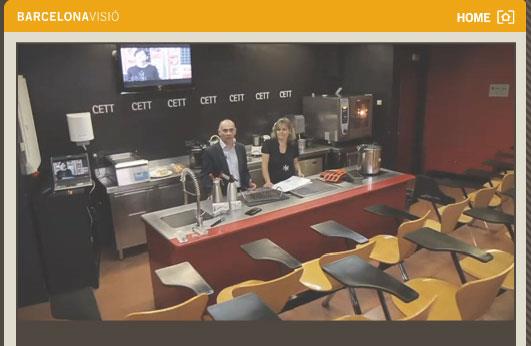 Reportatge de Barcelona Visió a l'Escola d'Hoteleria CETT